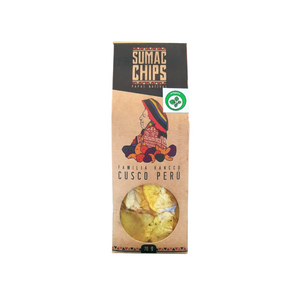 Chips de papas nativas con orégano SUMAC CHIPS Lares, Cusco (70g)
