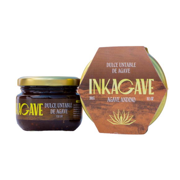 DULCE UNTABLE DE AGAVE INKAGAVE JUNIN VIDRIO 300G