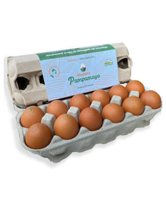 Huevos de Libre pastoreo, Caja x12 unidades, Huaral, Lima - FUNDO PAMPAMAYO